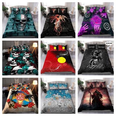 Muti Pattern Bedding Set Duvet Cover Soft Home Bedding Suit Gift