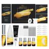 Lash Lift Kit Black Color Brow Lamination Kit Long Lasting Easy for Beginner and Professional Salon-Quality Lash Perm Kit Safe Effective Results
