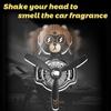 Airplane Car Air Freshener Airplane Shape Freshener Vent Clip Car Fragrance Odor Removal Rotating Fan Vehicle Interior Ornament