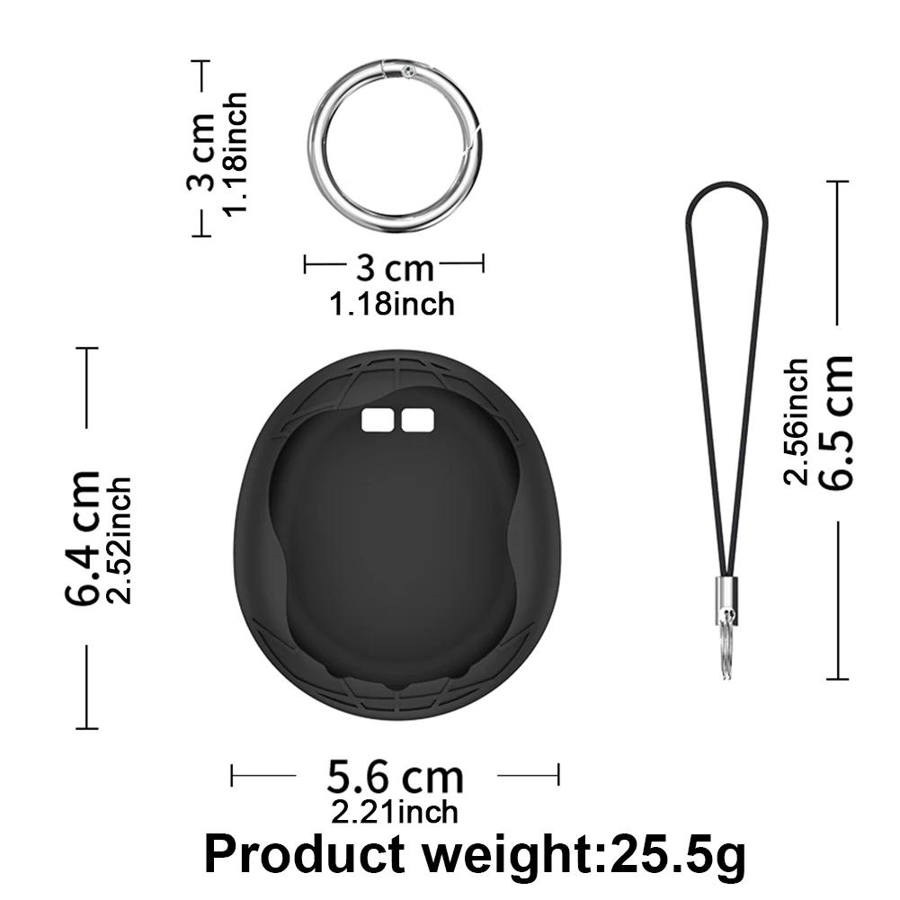 Capa Protetora de Silicone Fofa para Máquina de Bichinho Virtual Tamagotchi Uni 2025 com Cordão de Dedo Capa Macia Anti-Arranhões