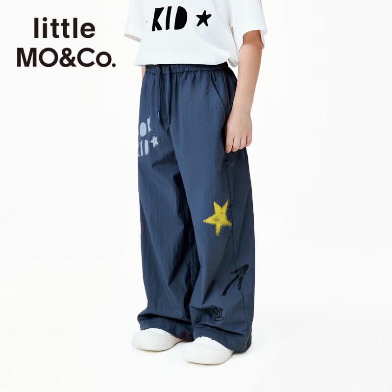 little MO&Co. Kids Cool-Touch Sun Protection Graffiti Casual Pants 130