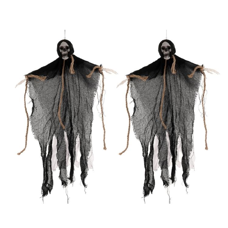 

2pcs Halloween Hanging Decoration Hanging Specter Skull Specter Ornament Skeletons Specter For Haunted Theme Parties
