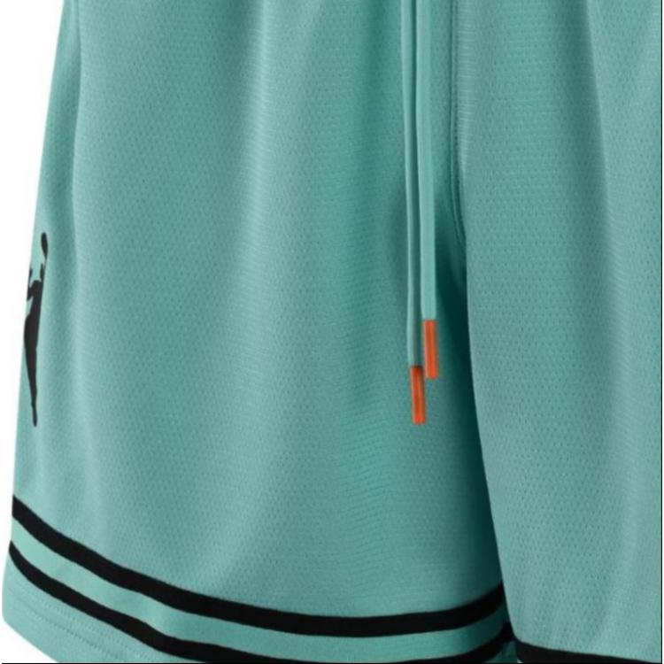 Nike Pantaloncini da Allenamento da Donna WNBA a Strisce Verde Menta Dri-Fit DR5645-305
