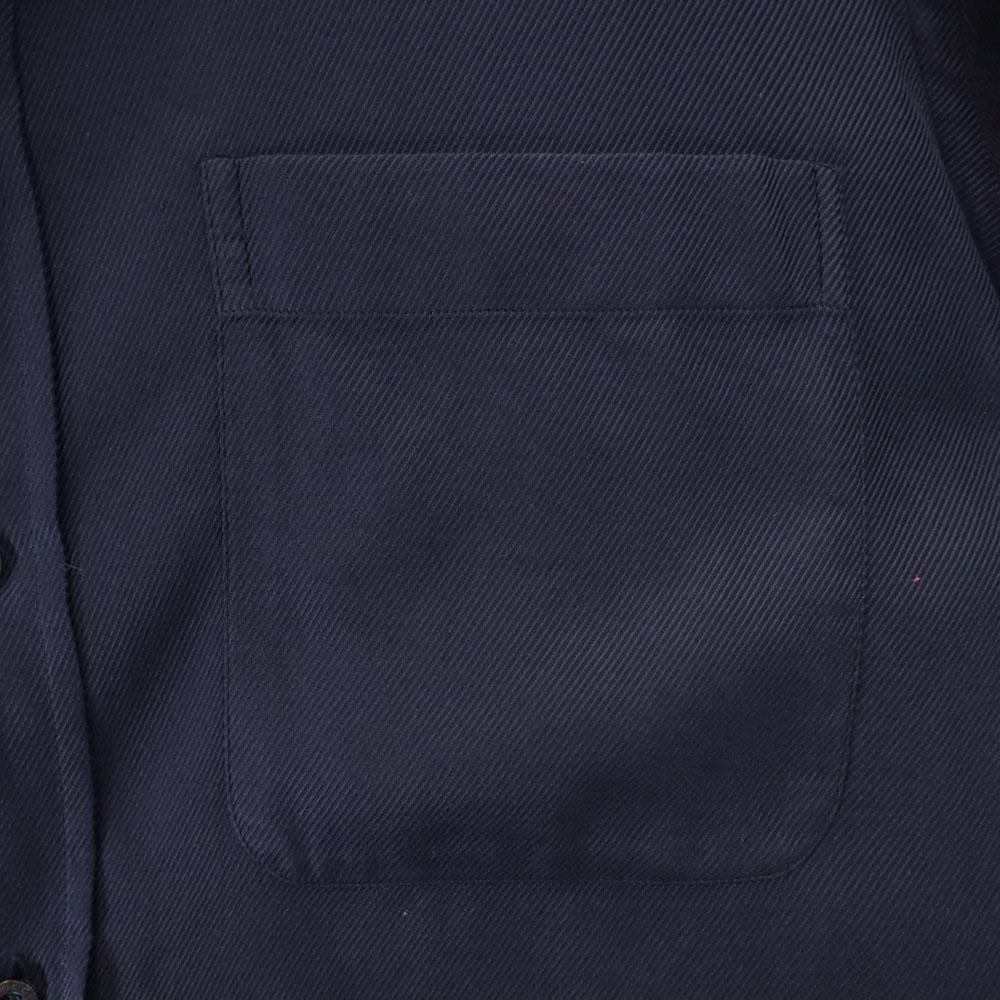 GUCCI made in Italy Long sleeve shirt S Navy system Men's Used