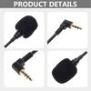 Mini 3.5mm Flexible Capacitance Microphones Microphones for Mobile Phone PC Laptop Notebook