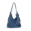 Literary retro washed denim women's multi-purpose tote bag simple and versatile shoulder messenger bag backpack