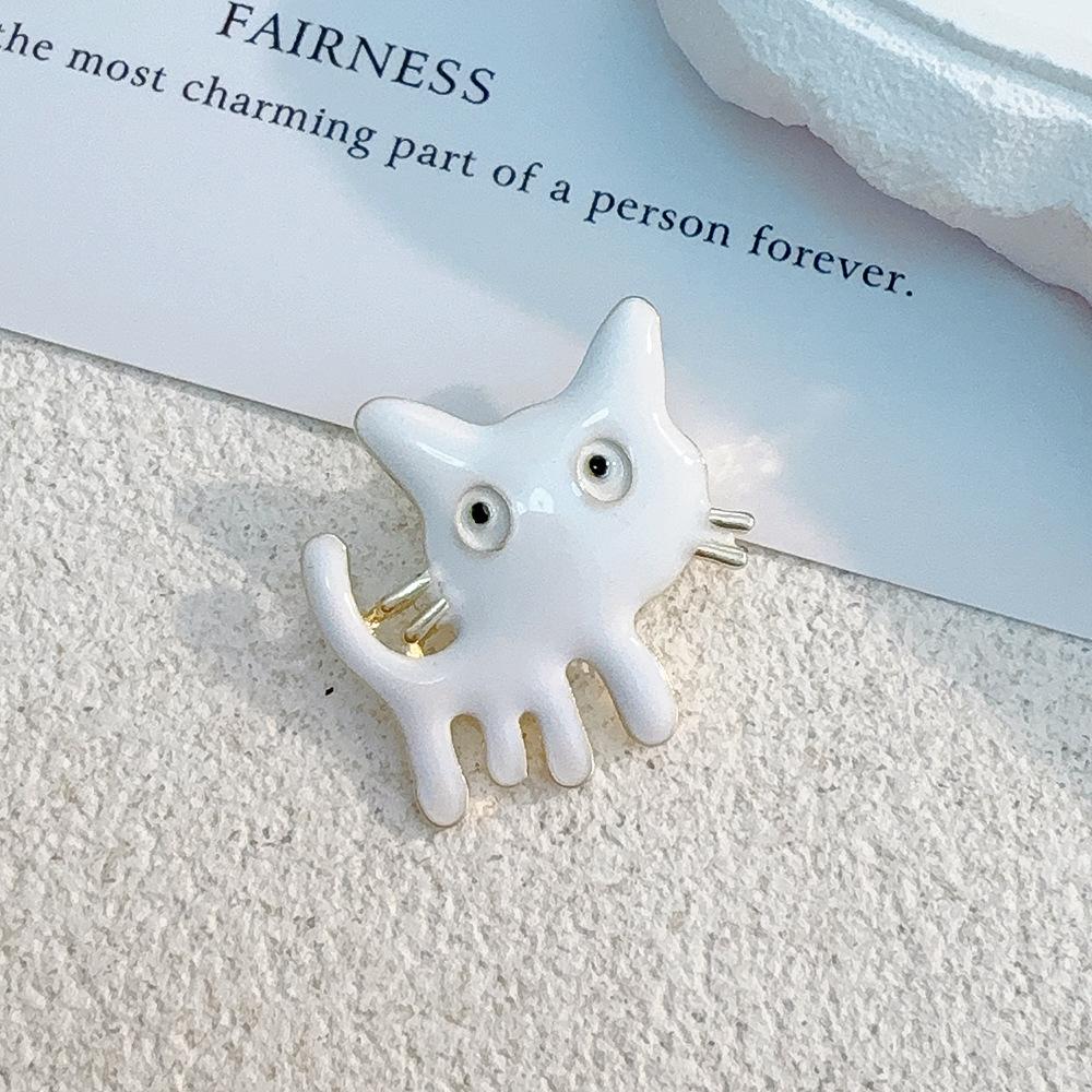 Módní a roztomilá brož, odznak kočky, odznak brože na oblečení a tašku