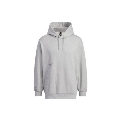 adidas Small Logo Hoodie With Letter Details Men Hoodie Medium-Heather-Grey IZ1607