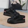 Fashion 7CM Women Summer Air Mesh Chunky Sneakers Sandals Platform Wedge Flats Sandals Slides Shoes Mules Shoes Women Breathable