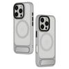 Etui magnetyczne na iPhone 16 Pro ze stojakiem Odporne na upadki PC+TPU Tylna pokrywa telefonu
