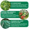 Bird Netting Protect Vegetable Plants and Fruit Trees,Plastic Trellis Netting for Birds, Deer,Squirrels and Other Animals
