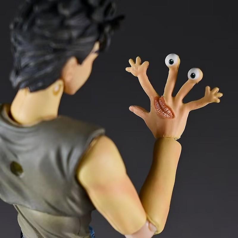 Parasyte Shinichi Izumi Gelenkige Actionfigur Manga-Version Sammlermodell Mit Austauschbarem Zubehör Ausstellungsständer