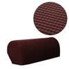 Armrest Covers 2PCS Stretch Fabric Armrest Covers Anti-Slip Sofa Arm Chair Slipcovers Furniture Protectors For Recliner Sofa