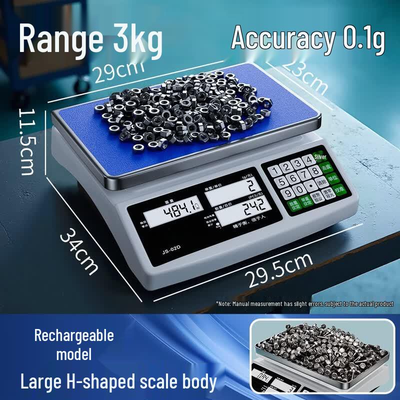 High Precision Digital Counting Scale (CN version)