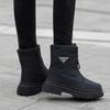 Fashion Snow Boots Women Shoes Plush Keep Warm Winter Boots Waterproof Outdoor Hiking Shoes Couple Ankle Boots