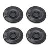 4 Pcs/Set Bottom Case Unibody Waterproof Soft Mini Bottom Case Base Cover for Home