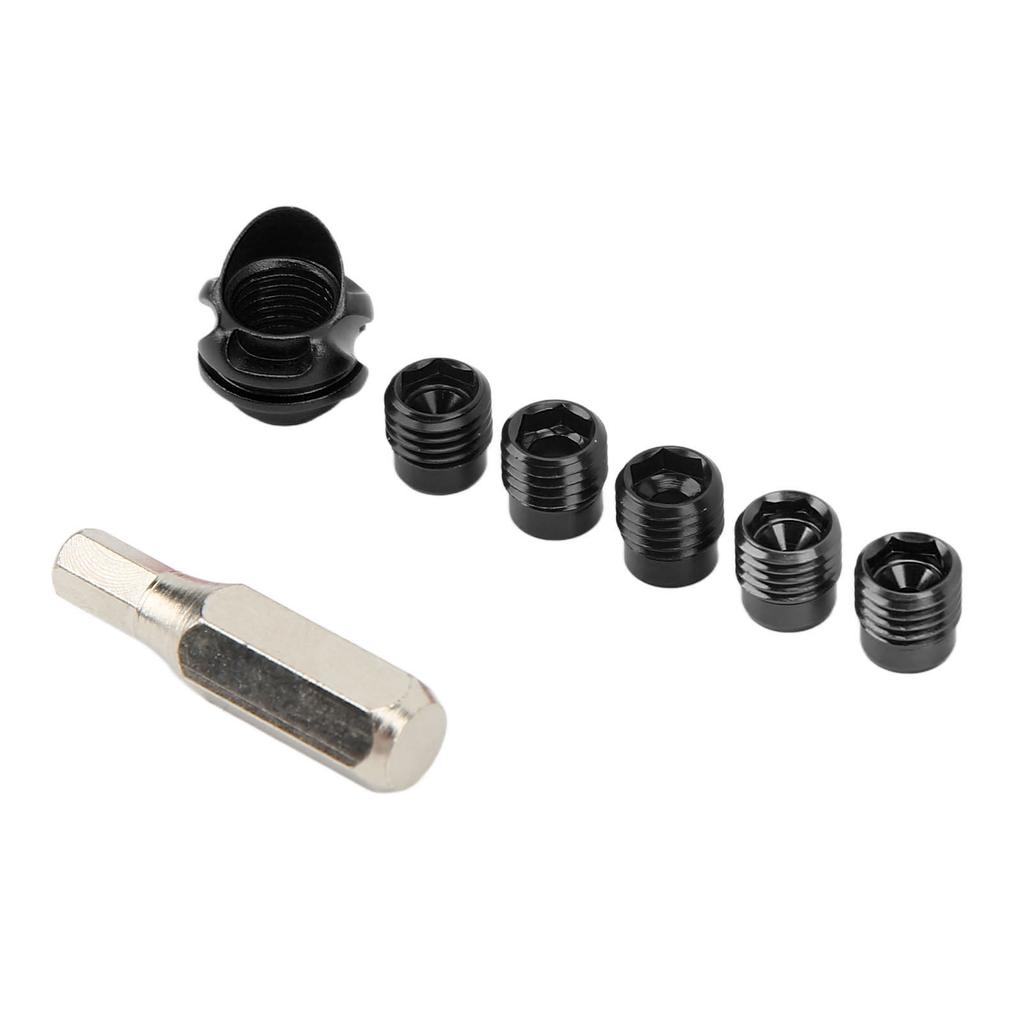 Compound Bow Peephole Set with Cap 37 Degree Replaceable Inner Core Peep Sight Set