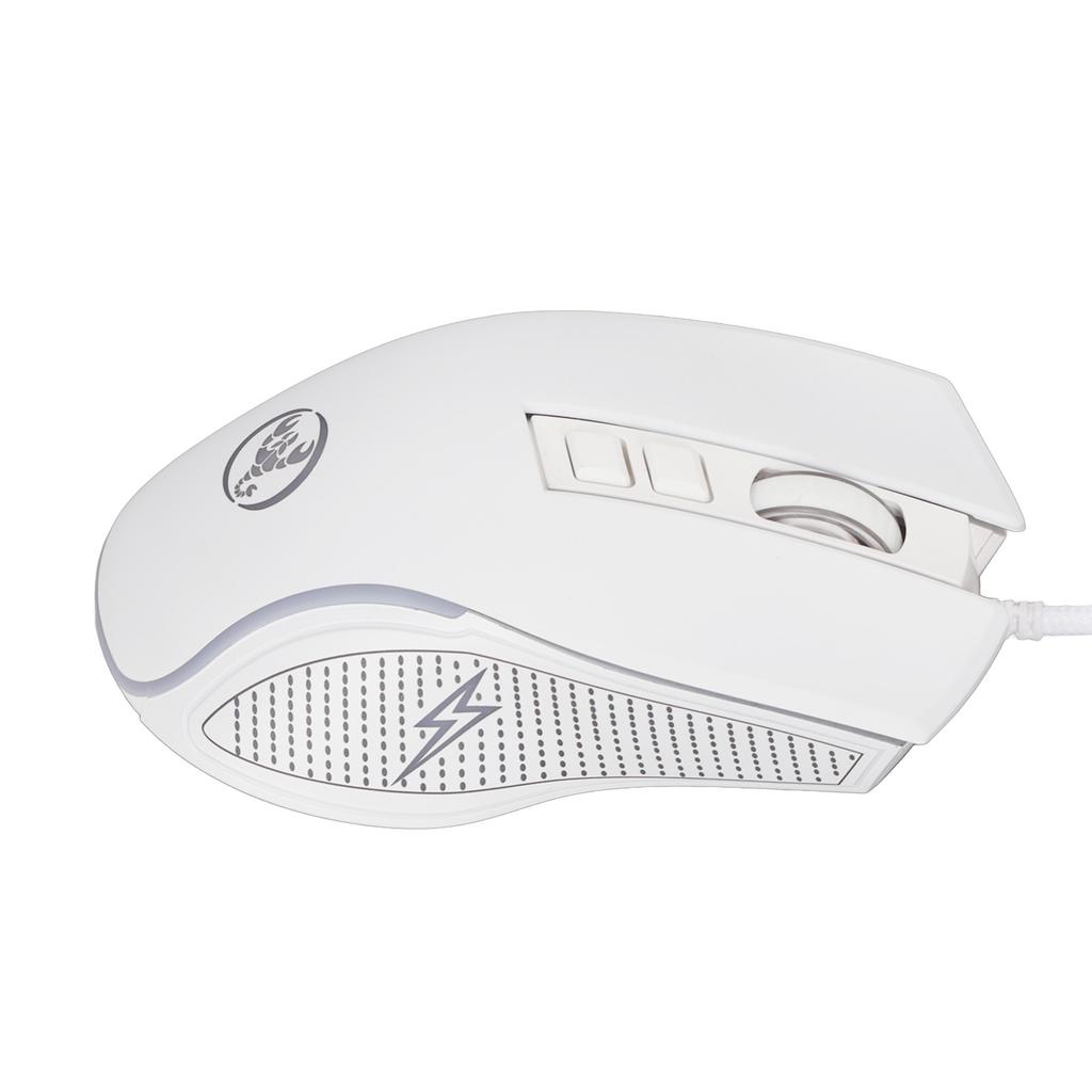 Mechanical Mouse Colorful Shine   3600dpi RGB Ergonomic Wired Game Mouse for Notebook Computers