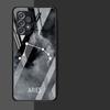 Twelve Constellations Glass Case For Samsung Galaxy A52 A71 A50 A51 A70 A21s A31 A72 A10 A12 A30 A22 5G Phone Cover