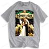 Romeo & Juliet T-shirt Katoen Korte Mouw Zomertop cadeau Mannelijk Korte Mouw T-SHIRT Hoge Kwaliteit Buitenkleding Shirt