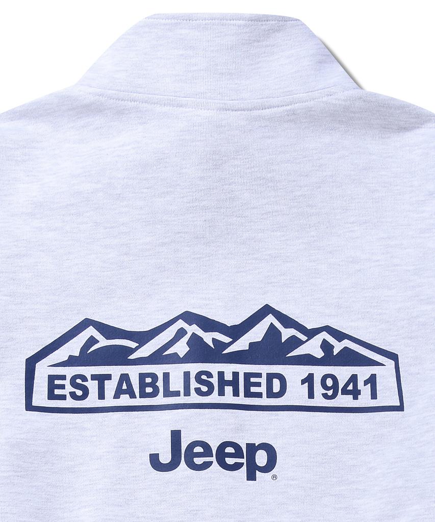 JEEP [360G] M-Logo Half-Zip Sweatshirt (Jr5Tsu838Mw)