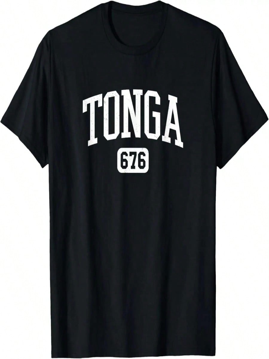 Tonga 676 Country Area Code Tongan Pride T-Shirt S
