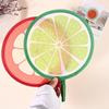 Fruit Style Round Foldable Hand Fans Portable Cooling Fans Cute Handheld Folding Fan  Summer Events