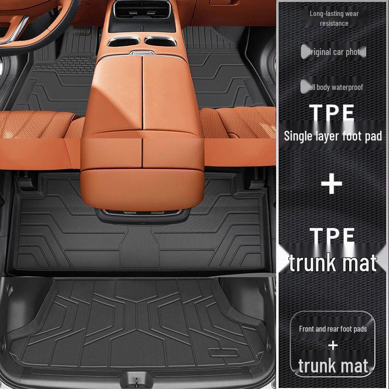 25 TPE Full Coverage Floor & Trunk Mats for Changan Qiyuan Q07