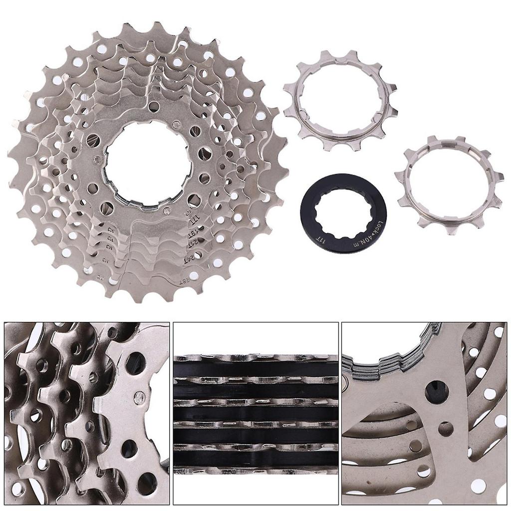 8/9/10/11 Speed 11-28T Road Bike Freewheel Cassette Sprocket Bicycle Replacement Accessories8S 11-28T