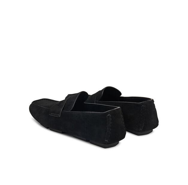 Calvin Klein Square Driver Suede Moccasins