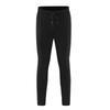 Men's Quick-Dry Casual Running Pants with Zippered Ankles and Drawstring
