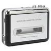 Cassette Player Portable Multifunctional MP3 CD Converter USB Auto Reverse Sound Music Tape Player for Laptops and PCs