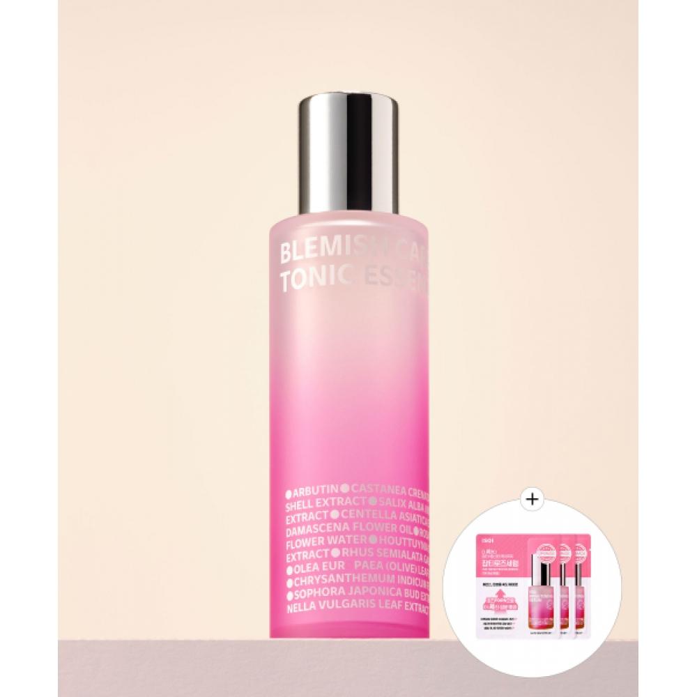 Isoi Blemish Care Tonic Essence  Blemish Tonic  130ml+new Brightening Serum 1mlx3 Sheets FREE