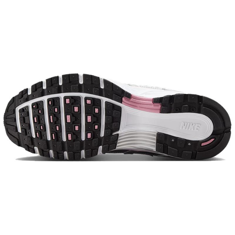 Nike P 6000 Abrasion Resistant Low Top Running Shoes Women's White Silver Sneakers BV1021-108