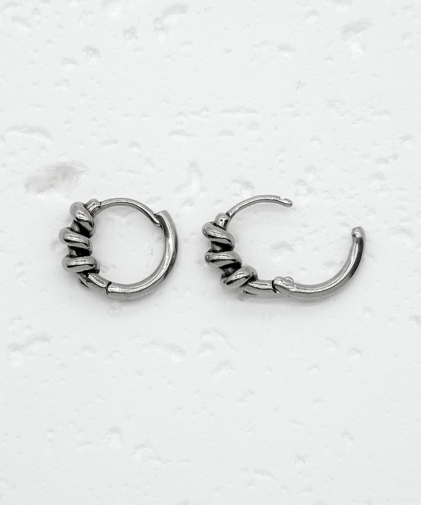 Iamj Coil Cane One-Touch Earrings