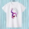 Kids T-shirt Watercolor Rainbow Gymnastics Art T-shirt Summer Kids T-shirt Top Kids Street Style