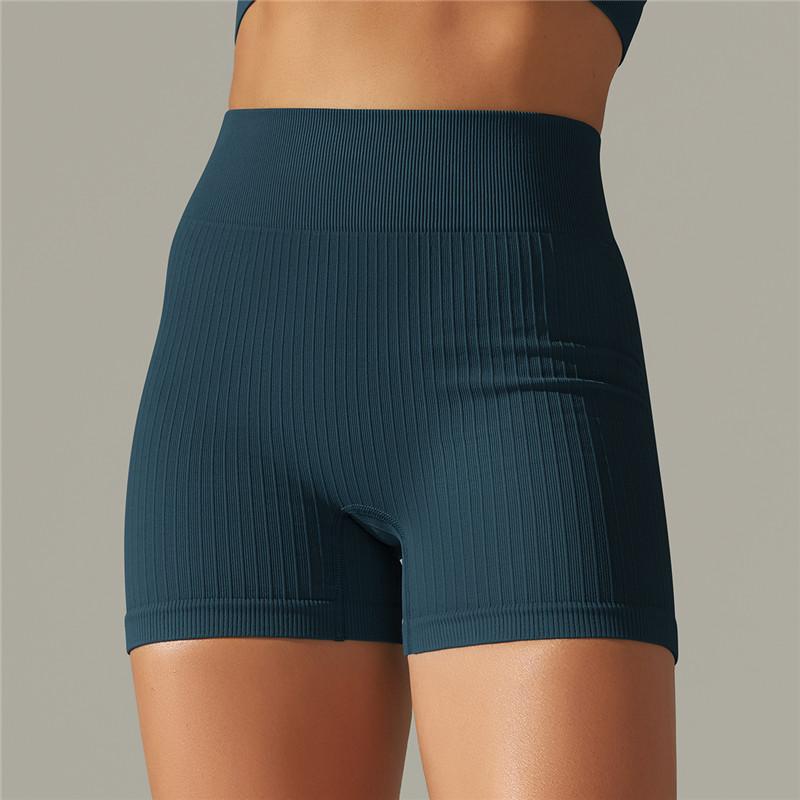 Nessaj Pantaloncini da yoga Donna Vita alta Allenamento Sollevamento culo Collant Palestra Fitness Corsa Pantaloni corti Abbigliamento sportivo casual