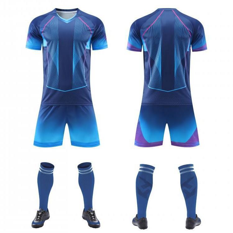 Football Training Clothes, Short-Sleeved Jerseys, Factory Football Clothes, Adult Children'S Suits, Sports Quick-Drying