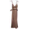 SNIDEL Mermaid Waist Belt Cami One Piece Brown SWFO214059 Women Used