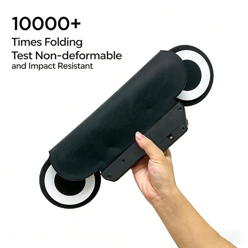 Practical Rolling up Electronic Drum Suitable for Beginners Professional Musicians Children Offering Easy Maintenance