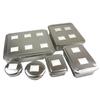 Homeglen Stainless Steel Food Sample Retention Box with Lid