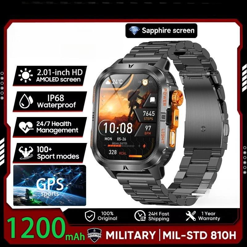 2026 New 1200mAh Rugged Military GPS