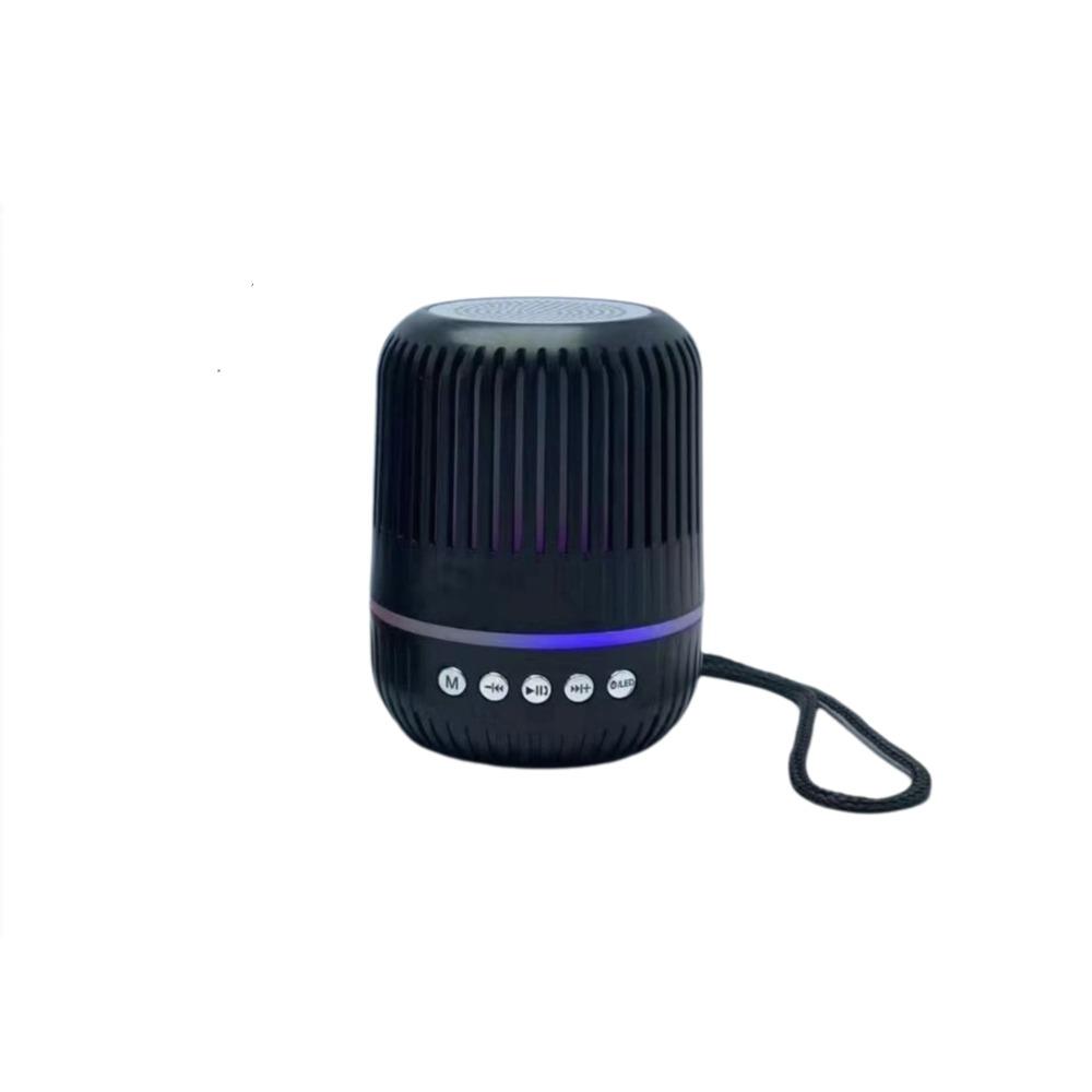 

Мини-динамик с USB-зарядкой, интеллектуальный Bluetooth-громкоговоритель, мини-портативный динамик, для путешествий на открытом воздухе чёрный