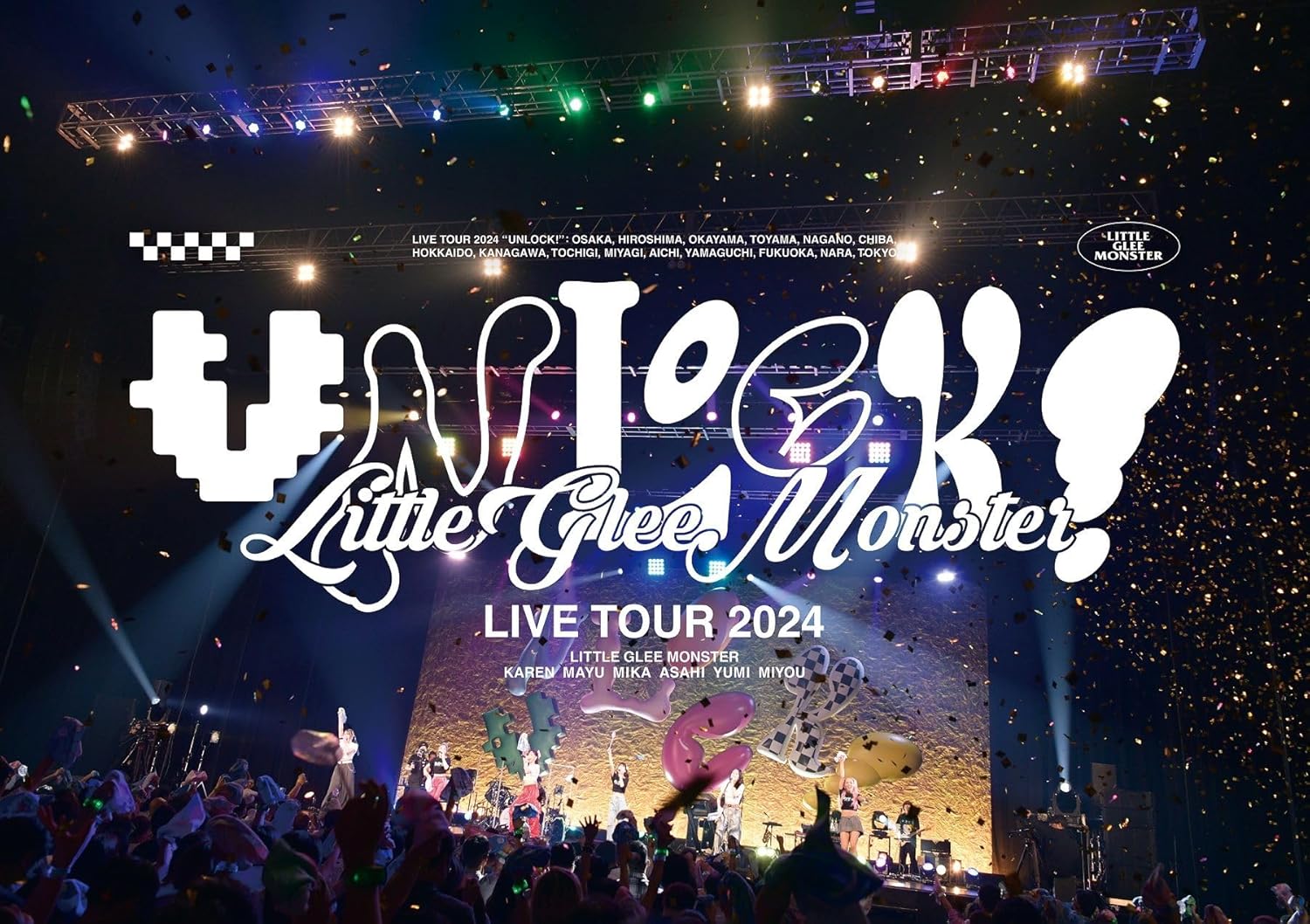 

DVD [DVD] - Little Glee Monster Live Tour 2024 SRBL2322 Japan Anime/Game Used