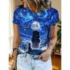 Fashion Loose Crew Neck Top Short Sleeve Casual Versatile T-Shirts Women’s