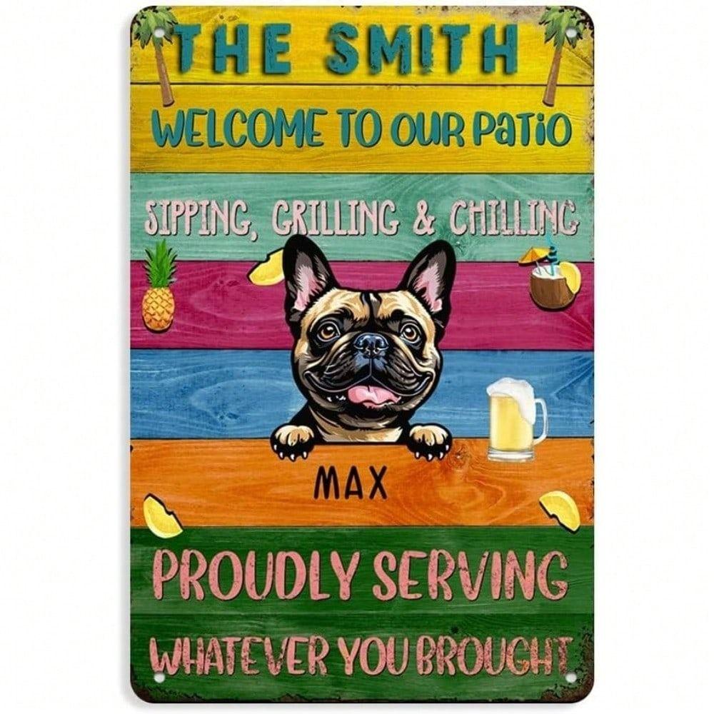 Tin Sign Art Metal Wall Decor 20x30cm Retro Vintage Painting