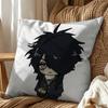 S-Senketsuakochans Square Double-Sided Printed Pillow Case Sofa Cushion Cover Bedroom Bedside Decor