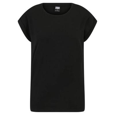 Urban Classics Damen-T-Shirt mit verlängerten Schultern