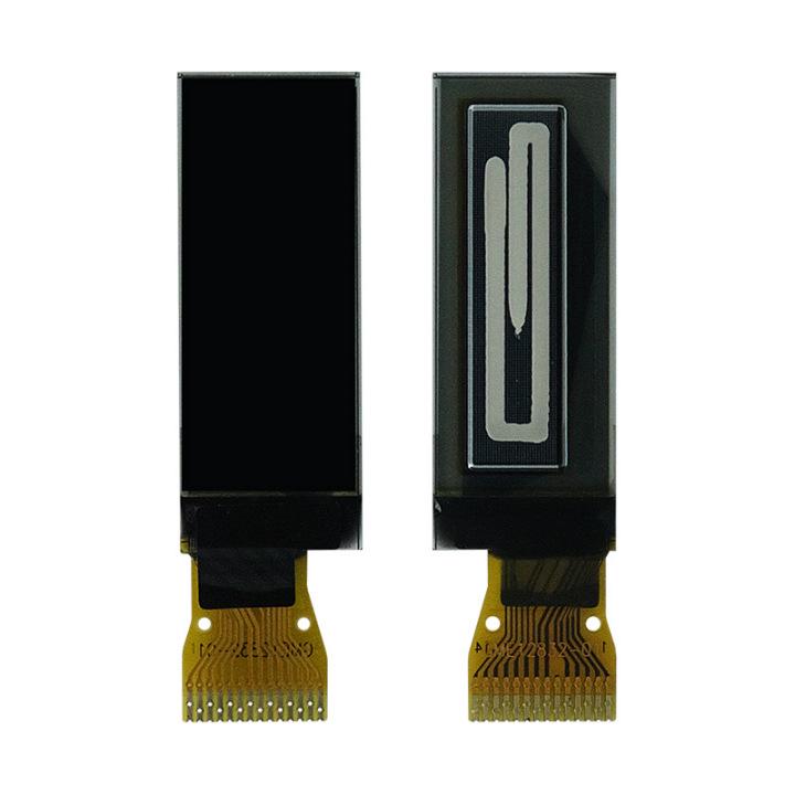 

Jinyichen 0.91 OLED SSD1306 Monochrome 128x32 SPI Display Screen Blue Light Soldered 14P