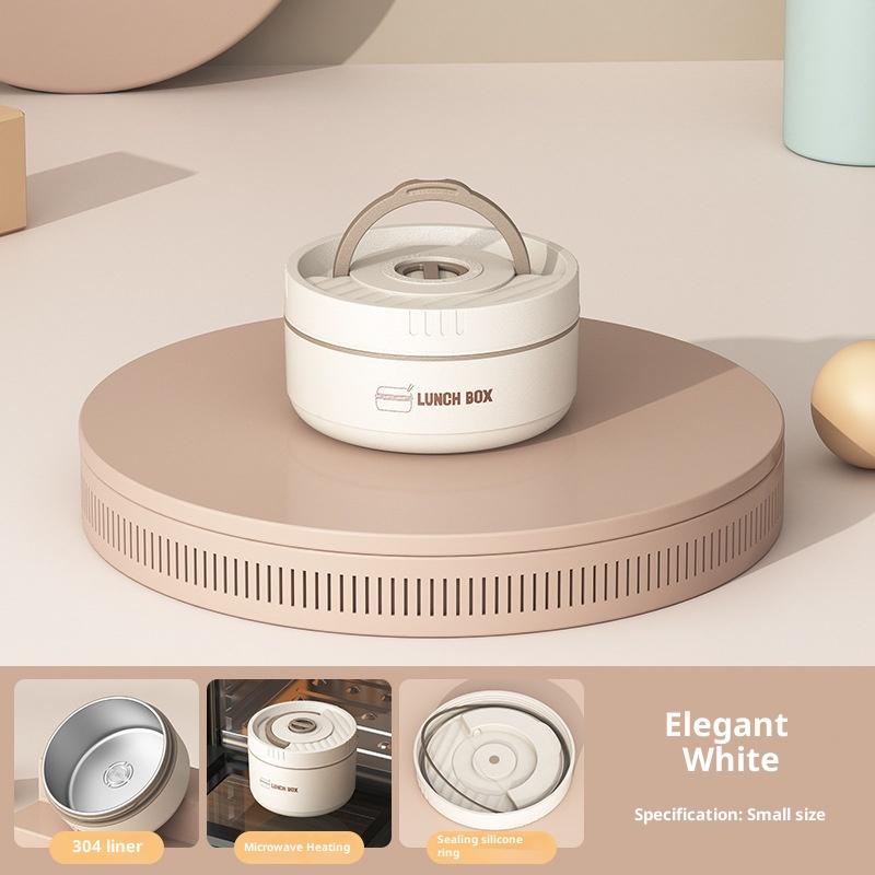 

Thermal Lunch Box Insulated 304 Stainless Steel Bento Box Set Portable Leak-Proof Food Container 400ml